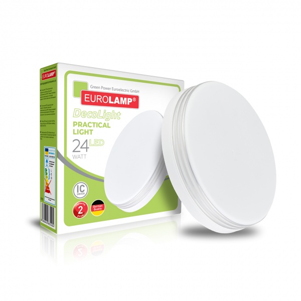 Світильник світлодіодний Eurolamp Practical Light N26 24 Вт білий 4000 К LED-ER-24W-N26 