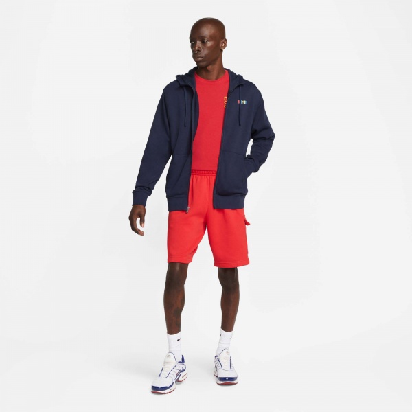 Джемпер Nike FCB CLUB HOODIE FZ FT DM2970-451 р. XL темно-синій