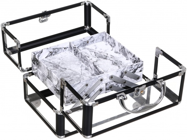 Кейс Visage 25x18x18 см прозорий прозорий 