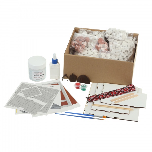 Конструктор із міні-цеглинок Reducio Українська піч 71177