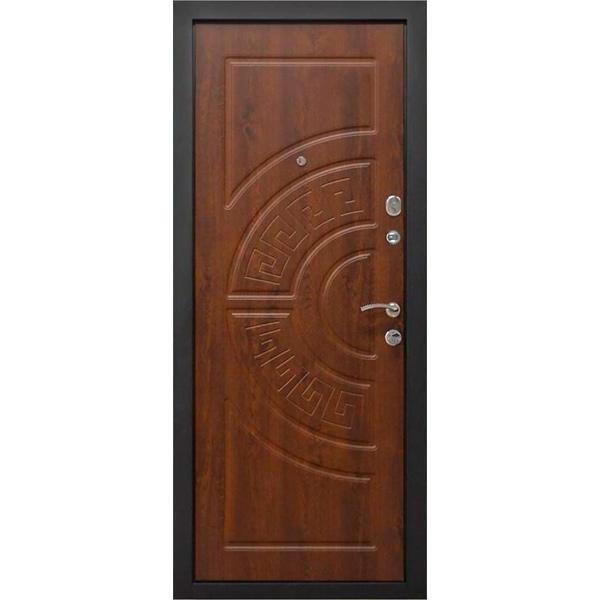 Дверь входная Министерство дверей КС 08 V дуб темный 2050x860 мм правая