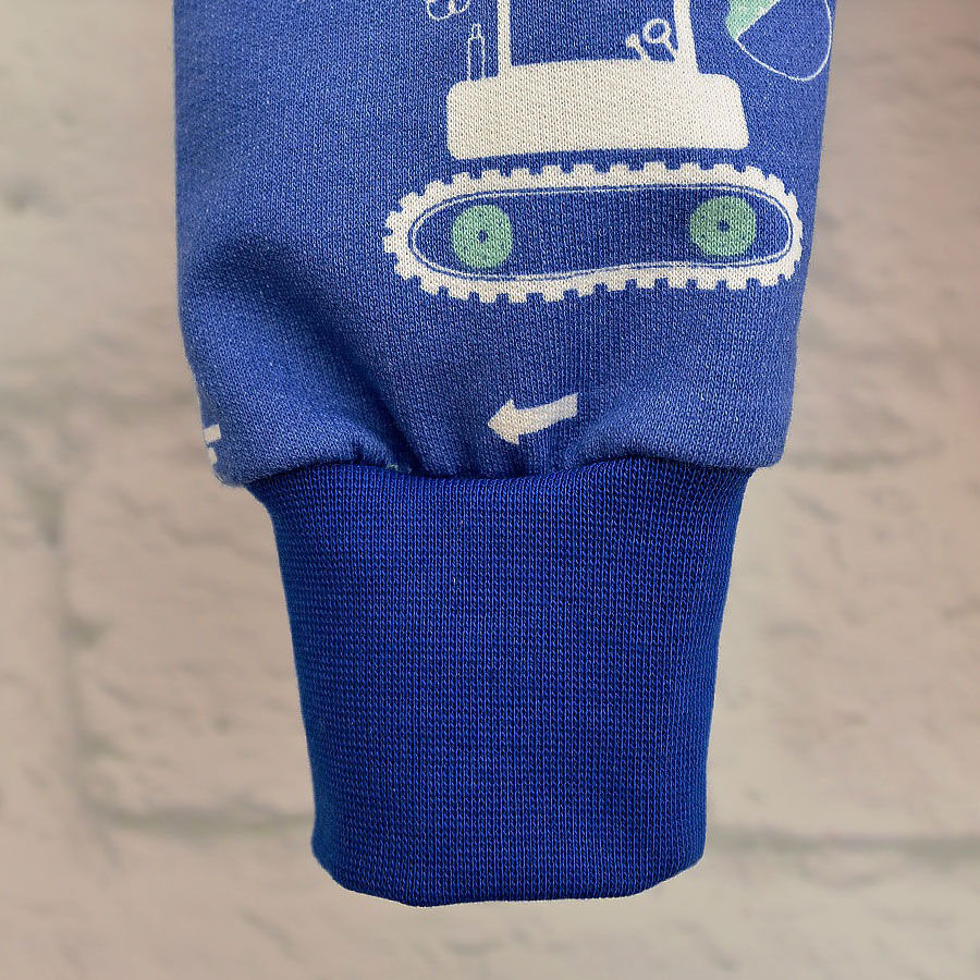 Штанці Blanka Машинки з карманами р.68-74 синій 110573