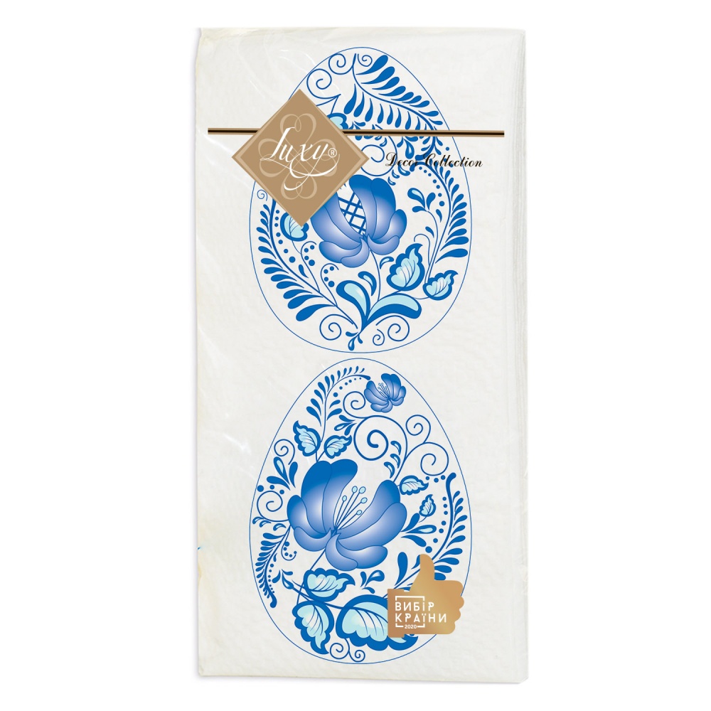 Салфетки столовые Luxy Петроковские яйца 33х33 см 10 шт.