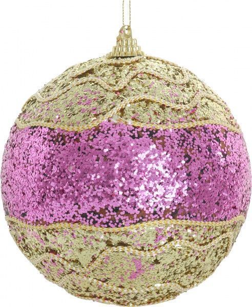 Куля пінопластова велика d130 бузковий