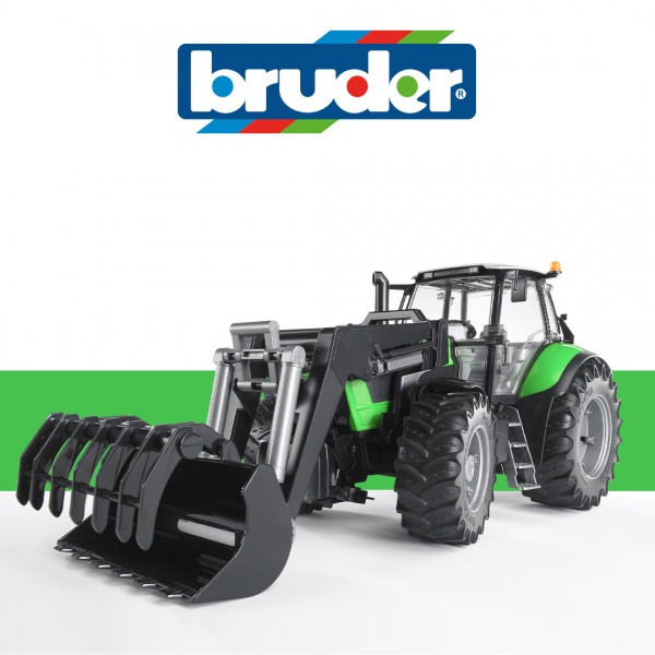 Трактор Bruder Agrotron X720 с погрузчиком 03081
