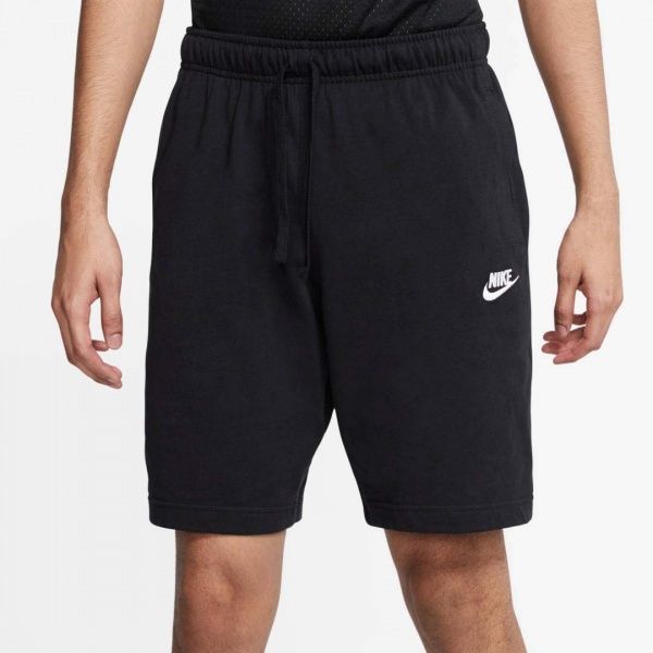 Шорты Nike M NSW CLUB SHORT JSY BV2772-010 р. 2XL черный