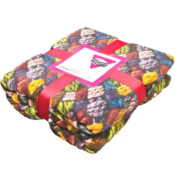 Плед микрофибра Underprice Мулине 200x220 см