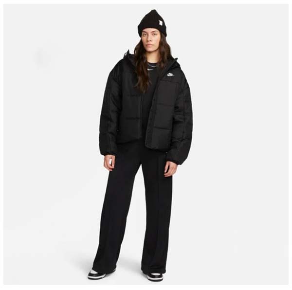 Куртка Nike W NSW ESSTL THRMR CLSC PUFFER FB7672-010 р.M чорний