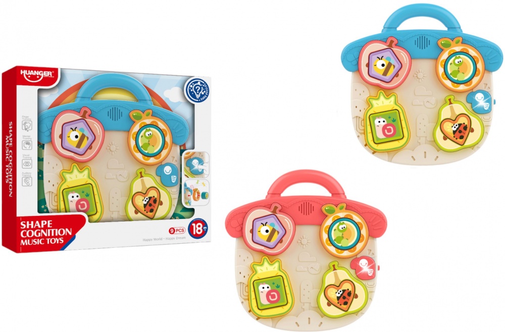 Игрушка развивающая Huanger Формы со свето-звуковым эффектом HE8089