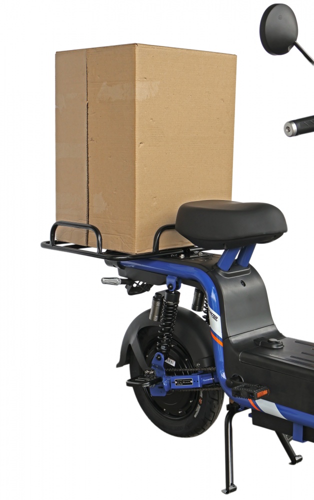 Электроскутер Maxxter RUNNER (Black-Blue) 1500 Вт