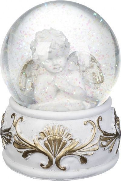 Декорация новогодняя Шар Ангел 10 см ZY16413K 