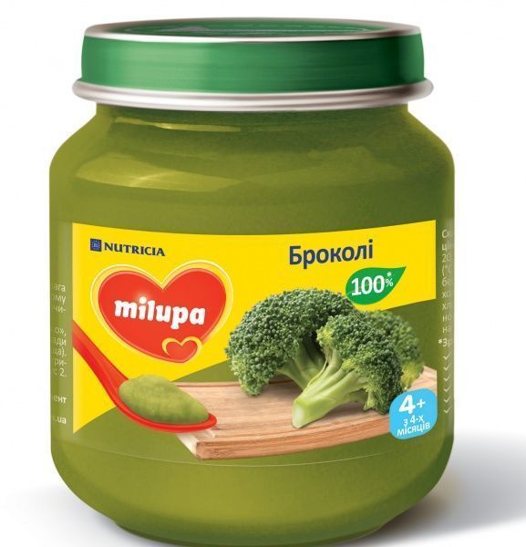 Пюре Milupa Броколі 125 гр 
