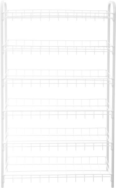 Етажерка Metaltex 6-рівнева для взуття SHOE6 230x640x1040 мм білий 