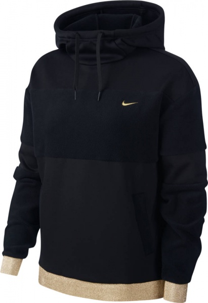 Джемпер Nike W ICON CLSH FLC PO HD BV5358-010 р. S чорний
