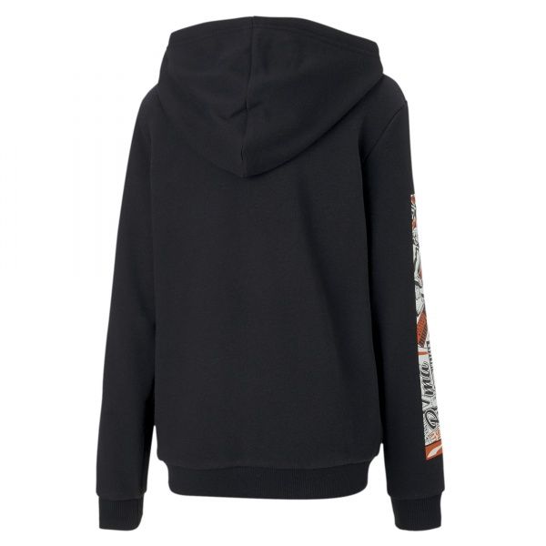 Джемпер Puma Alpha Hooded Jacket 58127401 р. 128 чорний