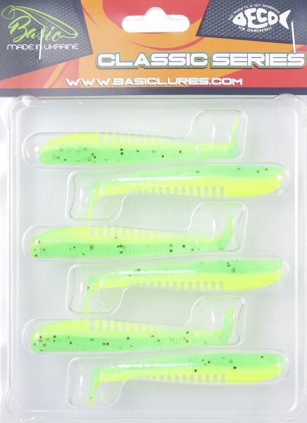 Приманка рыболовная Basic Lures Sovereign 3,0 75 мм 6 шт. 943 силиконовая