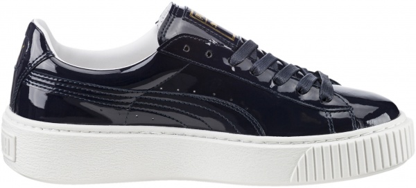 Кроссовки Puma Basket Platform Patent Wn s 36331403 р.UK 3,5 синий