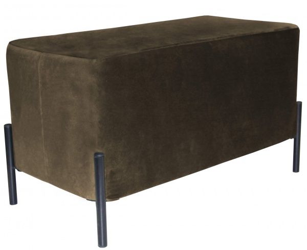 Пуф-лавка велюр Jasmin 16 бежевий 