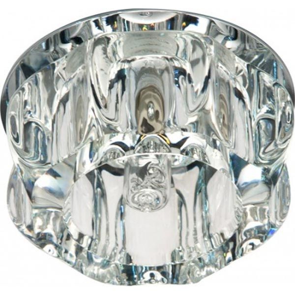 Светильник точечный Feron JD159 JCD9 G9 прозрачныйхром 