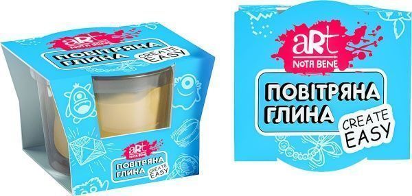 Глина воздушная Nota Bene 120 мл бежевая