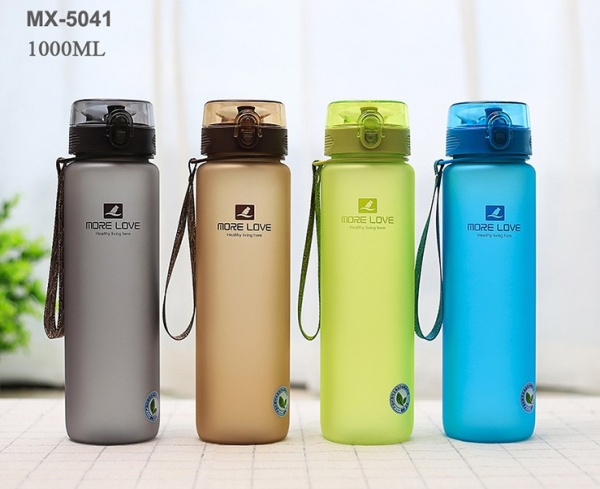 Пляшка спортивна 1000 мл Casno зелений KXN-1111_Green