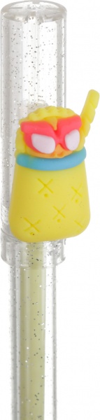 Ручка гелевая Волшебный коктейль желтая 