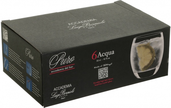 Набор стаканов для виски Puro PM822 320 мл 6 шт. Luigi Bormioli 