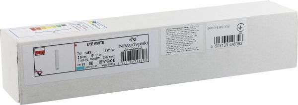 Светильник точечный Nowodvorski 5463 Eye M 35 Вт GU10 белый a036685 