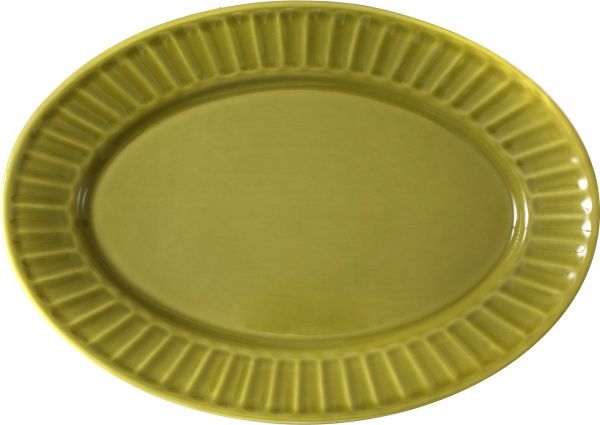 Блюдо овальне Cotele Green 35 см Matceramica 