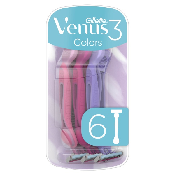 Станки одноразовые Gillette Venus 3 6 шт.