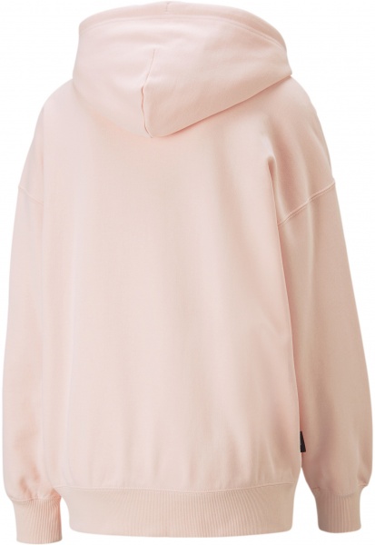 Джемпер Puma PUMA DOWNTOWN OVERSIZED GRAPHIC HOODIE TR 53836366 р. XS оранжевый