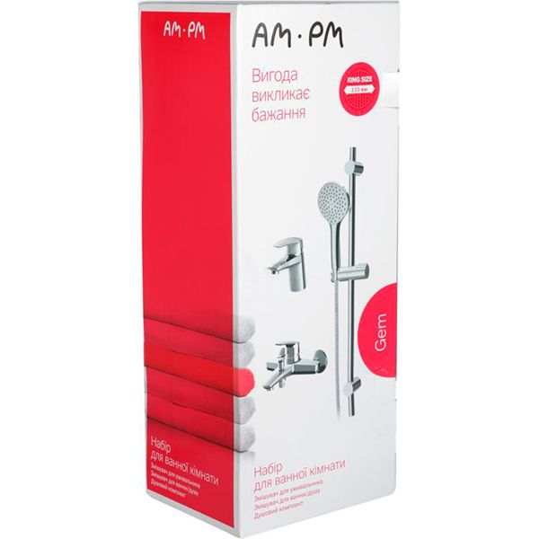 Набор душевой AM PM Gem F4099000