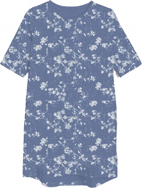 Ночная рубашка для девочек KOSTA р.158-164 синий 2049-5 