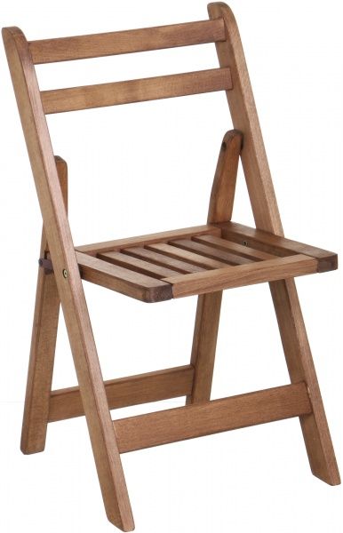 Стул деревянный раскладной 8427 бук 