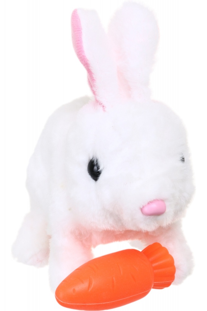 Іграшка інтерактивна YUAN QI зайчик з морквиною BOP1446811