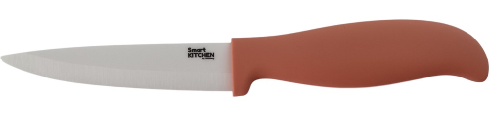 Нож керамический Smart Kitchen by Flamberg Santal 21 см коралловый