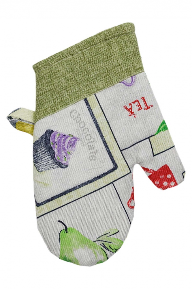 Прихватка-рукавиця CUPCAKE 18x30 см Прованс