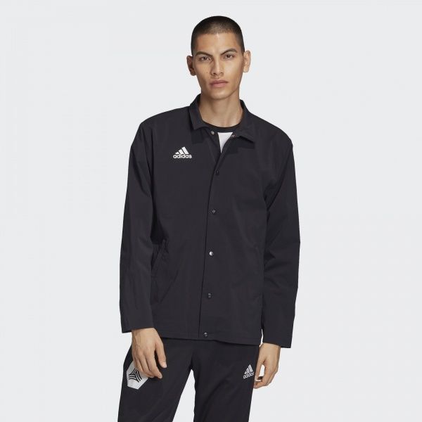 Джемпер Adidas TAN COACH JKT FJ6320 р. M чорний