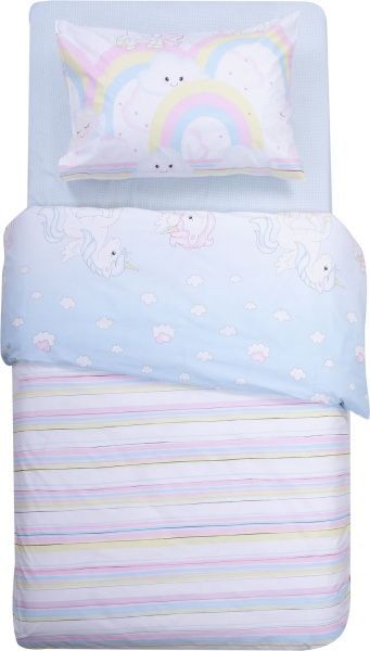 Комплект постельного белья Україна Единорог разноцветный 