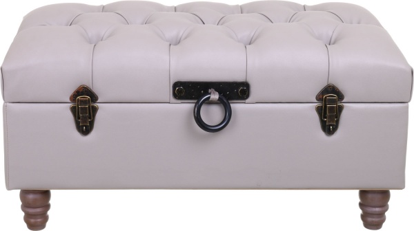 Скриня-пуф Summer коричневий 71,5х37х36,5 см 