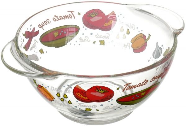 Бульйонниця з ручками Смачний супчик 560 мл Luminarc