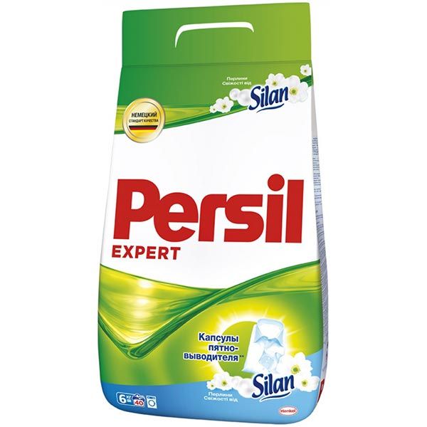 Пральний порошок для машинного та ручного прання Persil Cвіжість від Silan 6 кг
