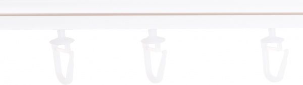 Карниз потолочный Bella Vita ОМ1 одинарный наборной 150 см белый 