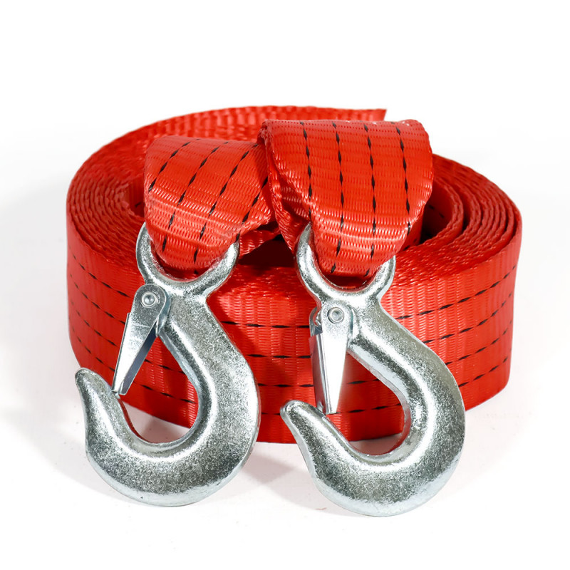 Трос буксировочный TIMEAUTO 4 м 3 т оранжевый