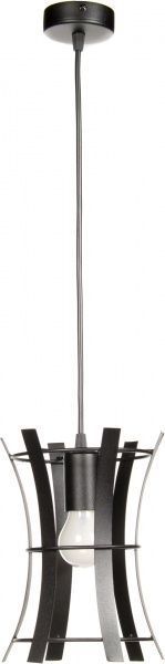 Підвіс Vitaluce 1x60 Вт E27 чорний V4182-1/1S 