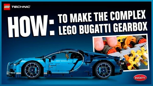 Конструктор LEGO Technic Bugatti Chiron 42083
