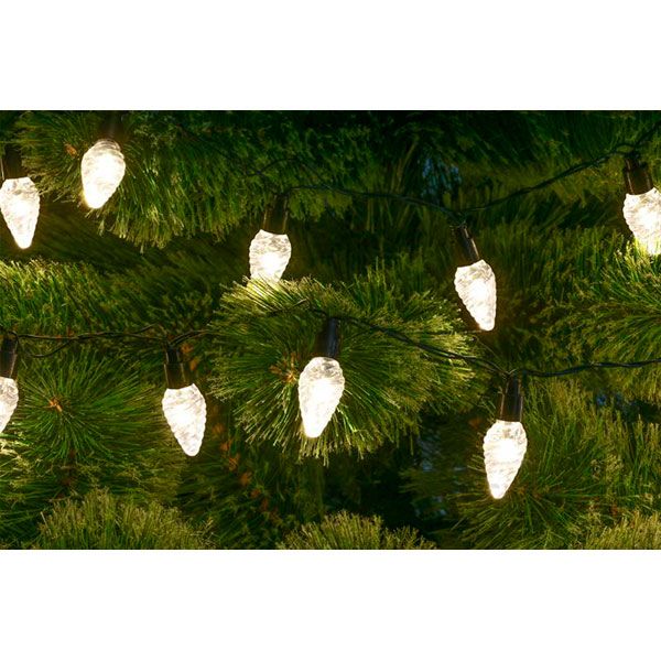 Гирлянда линейная LED 20 ламп 2 м белая