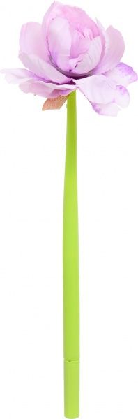 Ручка шариковая Пион фиолетовый 