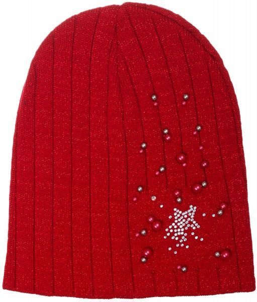 Шапочка детская для девочки Kraft+ 9580 р.50-52 красный 