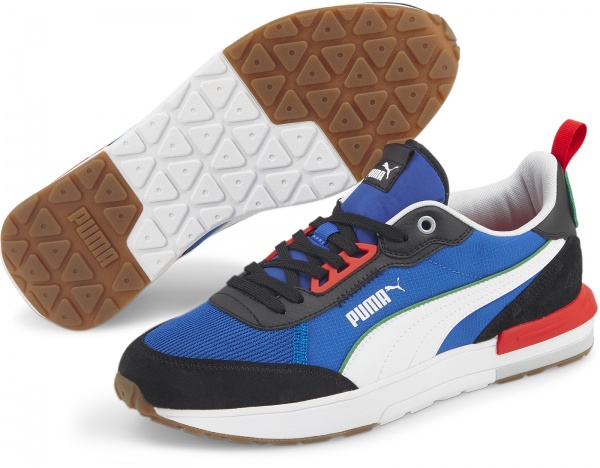 Кроссовки Puma R22 38346204 р.UK 11 синий с черным